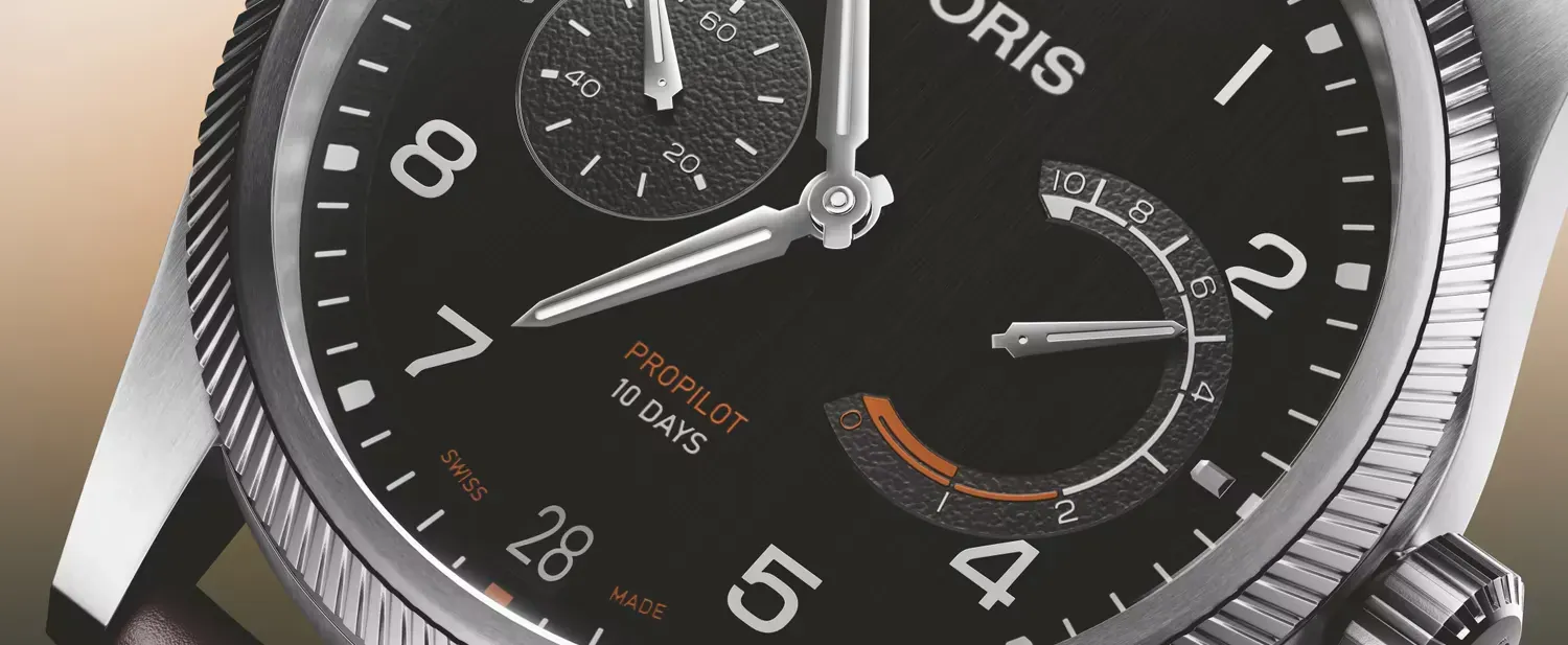 Zifferblatt der ProPilot Calibre 111 im Detail